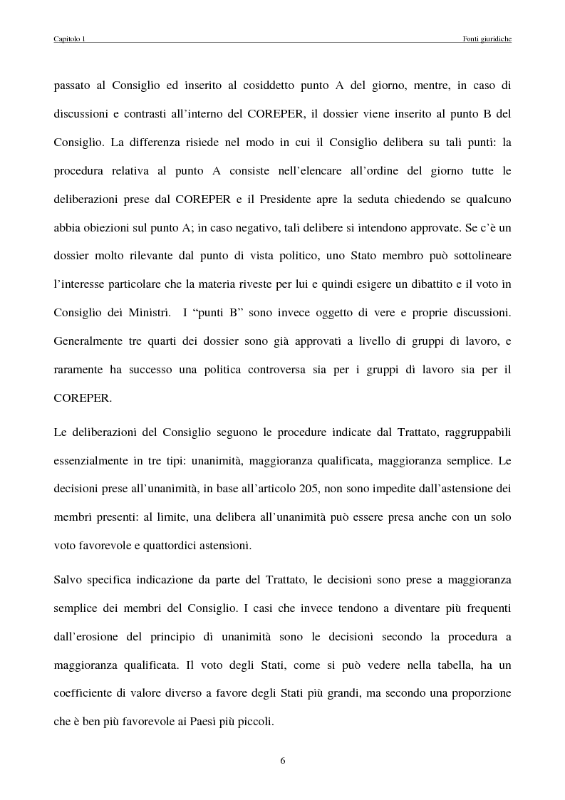 Anteprima della tesi: La politica commerciale estera della UE: l'interazione tra lobbies, Commissione e Consiglio, Pagina 13