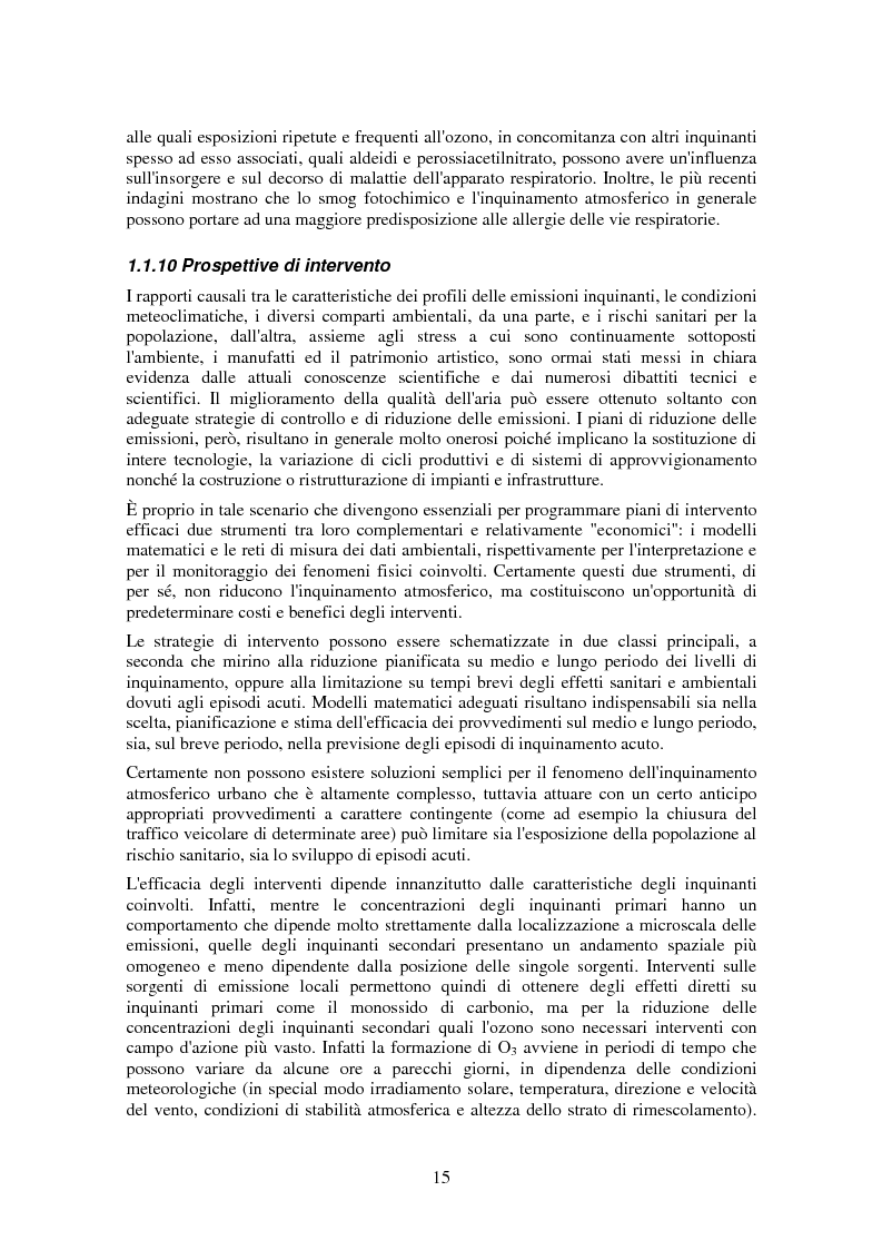 Anteprima della tesi: Applicazione di tecniche di intelligenza artificiale per lo studio della relazione fra l’inquinamento atmosferico e le sue concause, Pagina 13