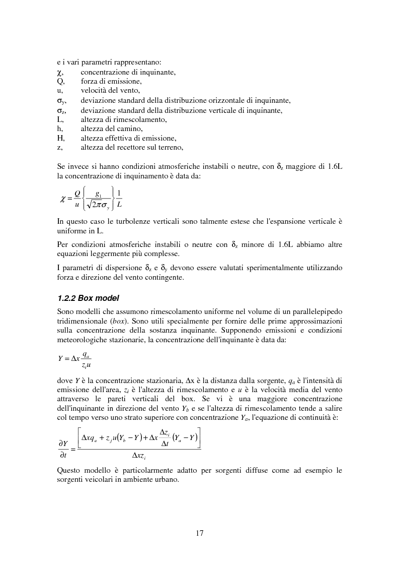 Anteprima della tesi: Applicazione di tecniche di intelligenza artificiale per lo studio della relazione fra l’inquinamento atmosferico e le sue concause, Pagina 15