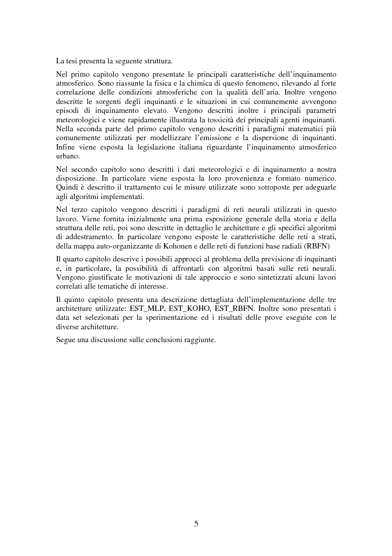 Anteprima della tesi: Applicazione di tecniche di intelligenza artificiale per lo studio della relazione fra l’inquinamento atmosferico e le sue concause, Pagina 3