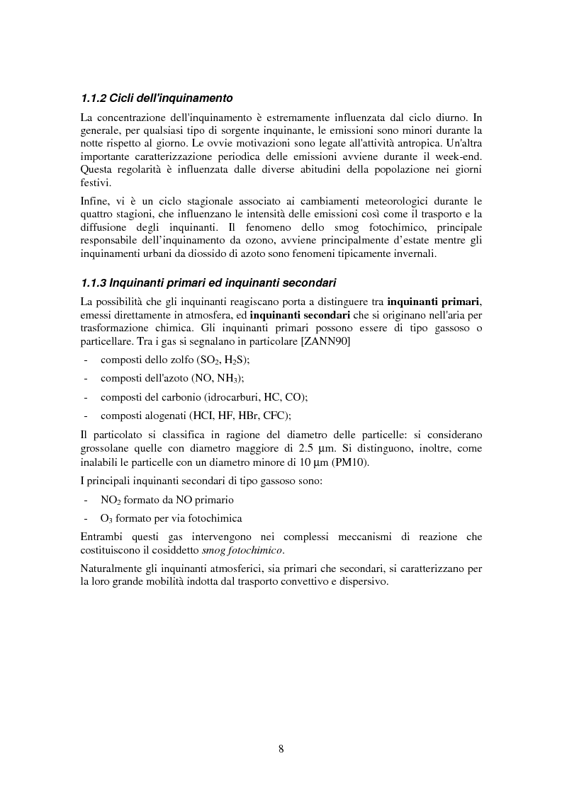 Anteprima della tesi: Applicazione di tecniche di intelligenza artificiale per lo studio della relazione fra l’inquinamento atmosferico e le sue concause, Pagina 6