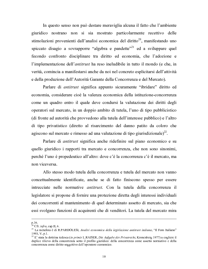 Anteprima della tesi: Il modello delle amministrazioni indipendenti in Italia e negli Stati Uniti. Profili comparati di disciplina della concorrenza., Pagina 6