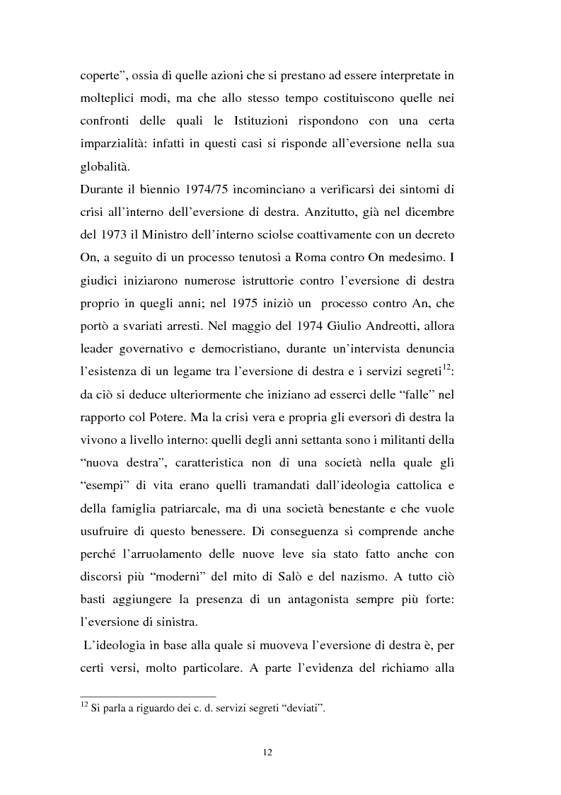 Anteprima della tesi: L'art. 270bis nella più recente giurisprudenza, Pagina 11