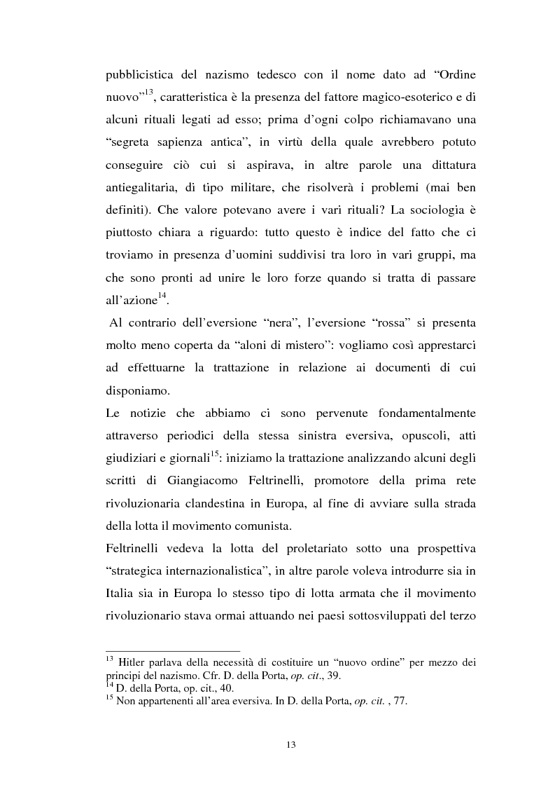 Anteprima della tesi: L'art. 270bis nella più recente giurisprudenza, Pagina 12