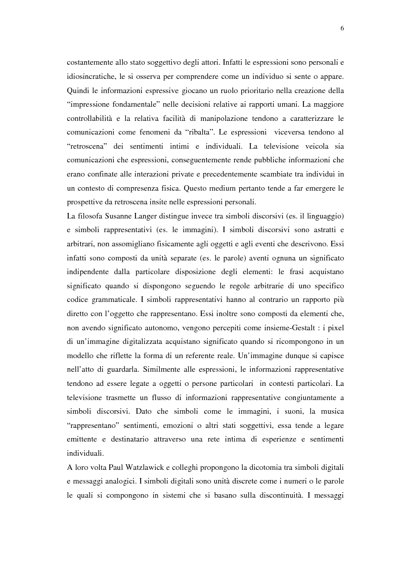 Anteprima della tesi: Grande Fratello: un prototipo di merce simbolica a distribuzione globale, Pagina 6