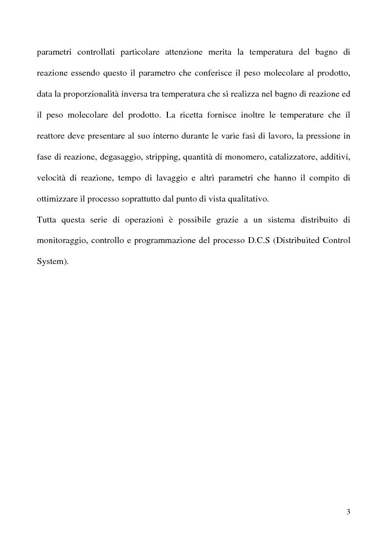Anteprima della tesi: Analisi del circuito di raffreddamento di un impianto PVC/emulsione e verifica della torre di raffreddamento, Pagina 3