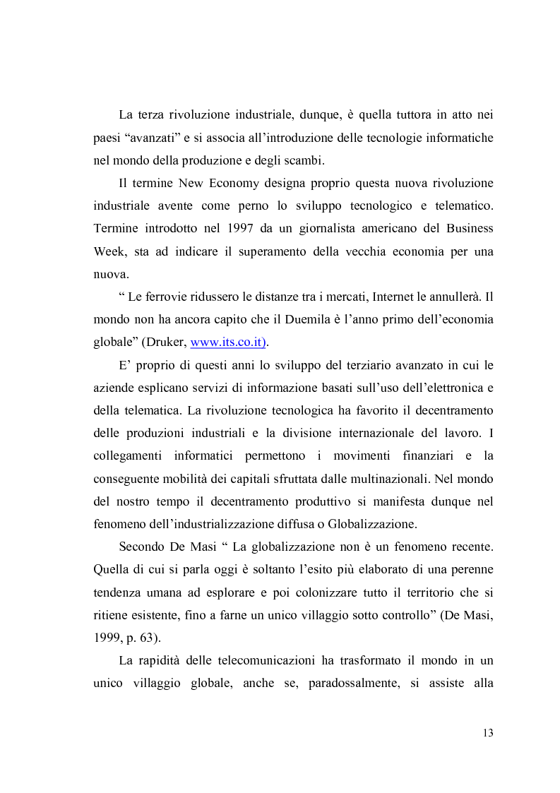 Anteprima della tesi: Giovani, lavoro e qualità della vita. Indagine esplorativa condotta su un campione di lavoratori autonomi e dipendenti, Pagina 10