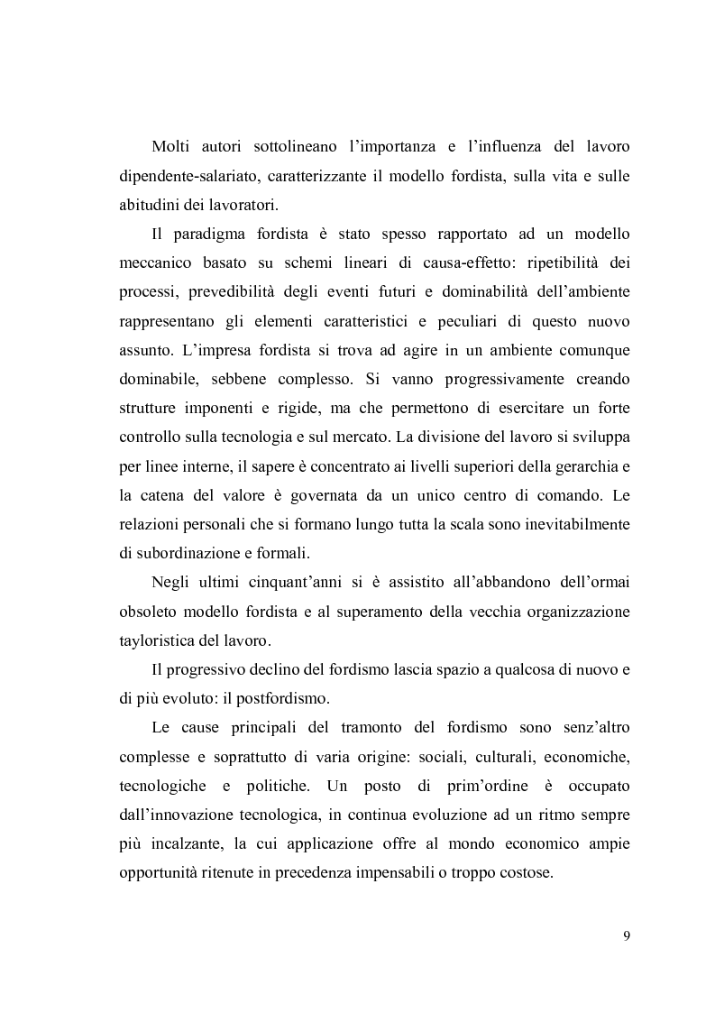 Anteprima della tesi: Giovani, lavoro e qualità della vita. Indagine esplorativa condotta su un campione di lavoratori autonomi e dipendenti, Pagina 6