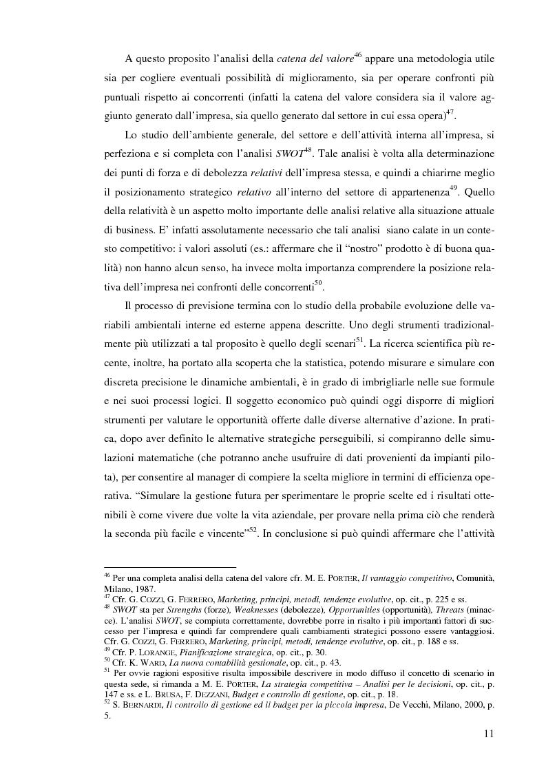 Anteprima della tesi: Il controllo di gestione nelle imprese che operano su commessa: il caso del Gruppo Ecotec, Pagina 11