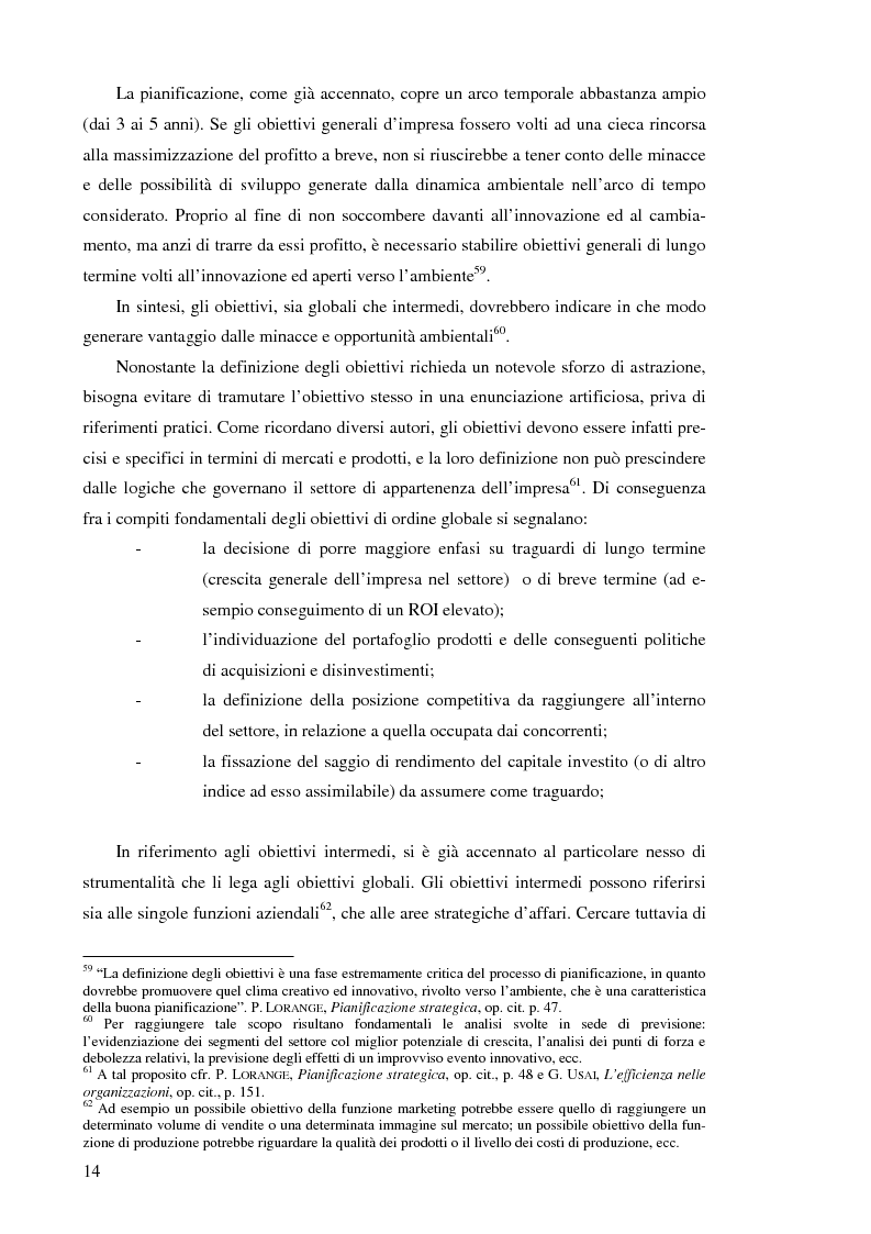 Anteprima della tesi: Il controllo di gestione nelle imprese che operano su commessa: il caso del Gruppo Ecotec, Pagina 14