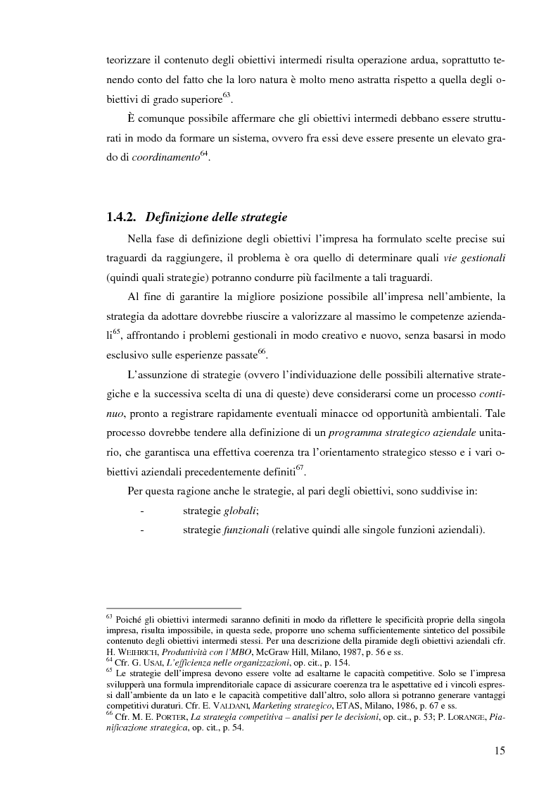 Anteprima della tesi: Il controllo di gestione nelle imprese che operano su commessa: il caso del Gruppo Ecotec, Pagina 15