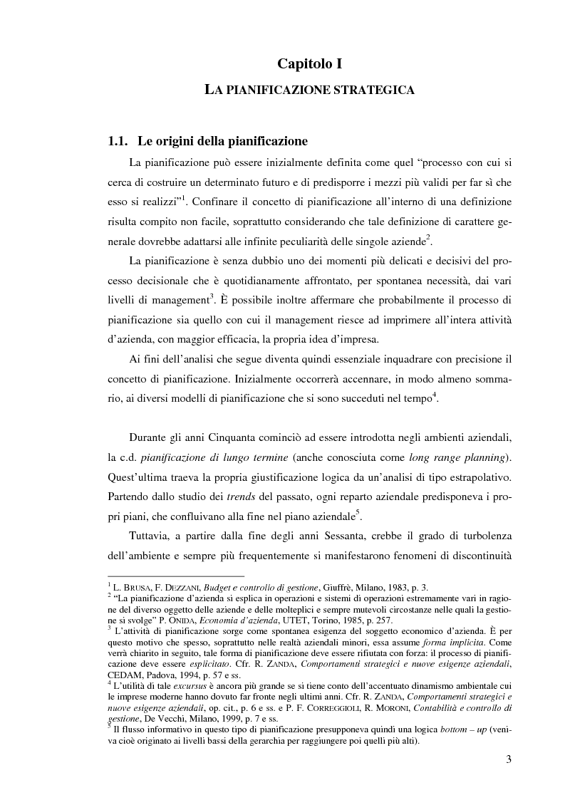 Anteprima della tesi: Il controllo di gestione nelle imprese che operano su commessa: il caso del Gruppo Ecotec, Pagina 3