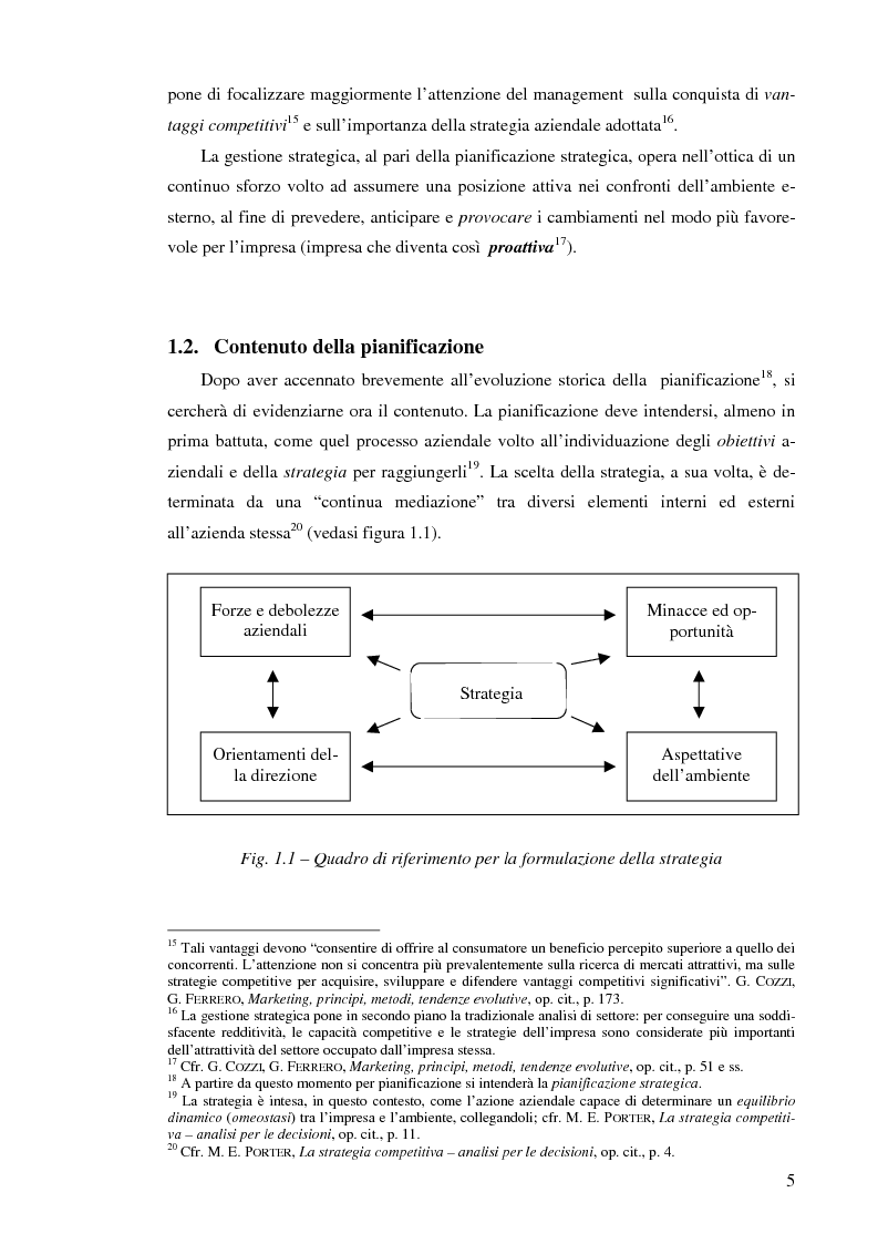 Anteprima della tesi: Il controllo di gestione nelle imprese che operano su commessa: il caso del Gruppo Ecotec, Pagina 5
