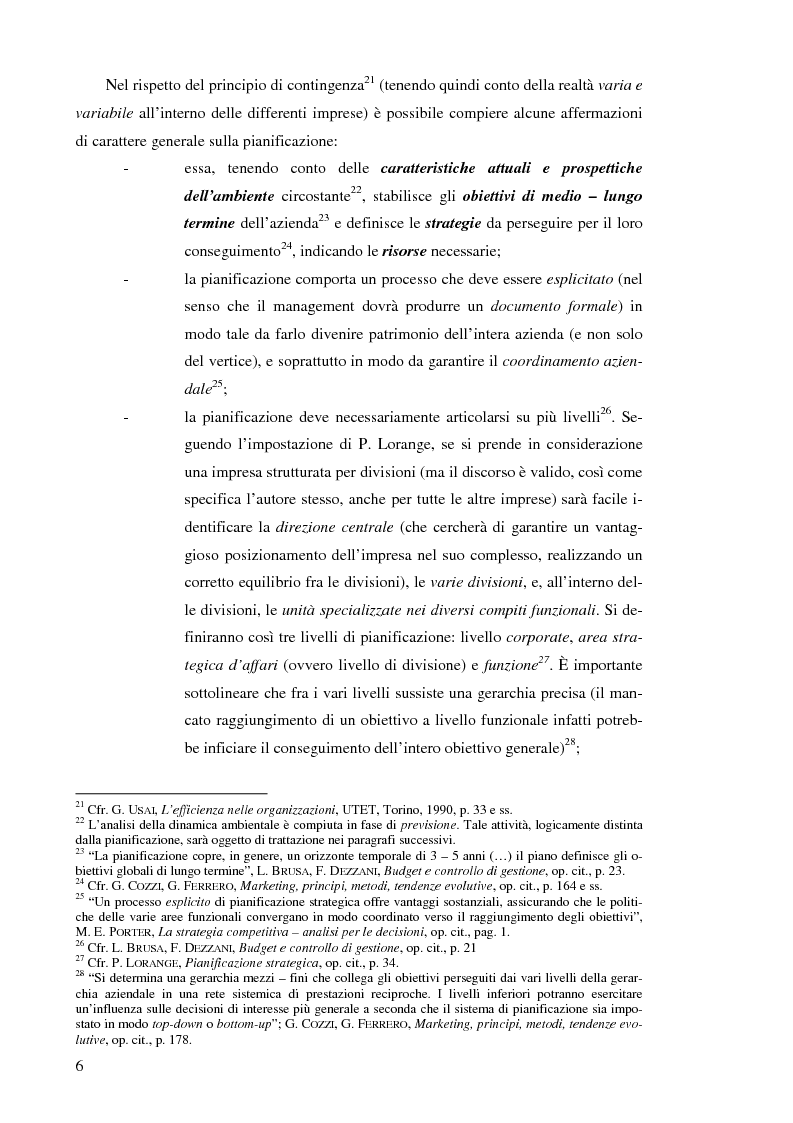 Anteprima della tesi: Il controllo di gestione nelle imprese che operano su commessa: il caso del Gruppo Ecotec, Pagina 6
