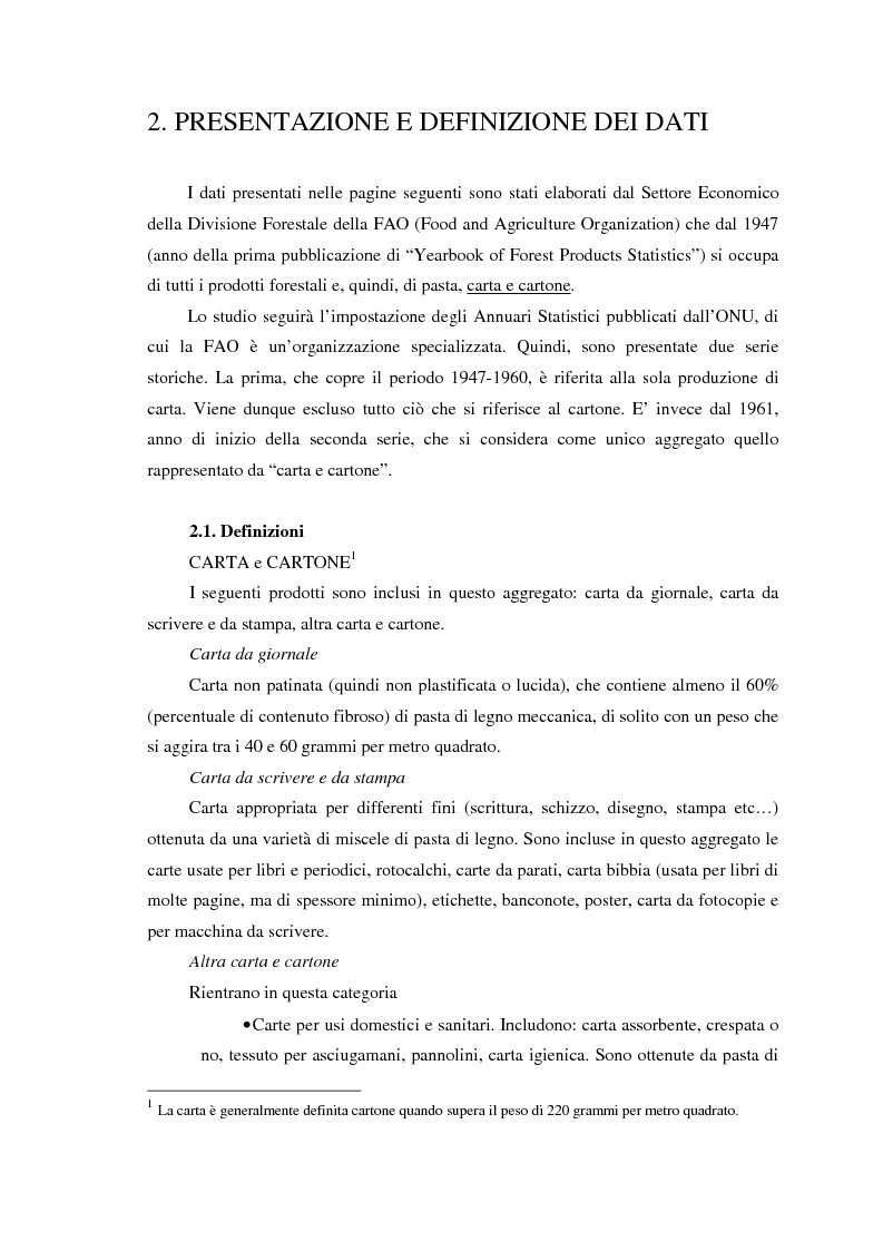 Anteprima della tesi: L'evoluzione del mercato mondiale della carta dal secondo dopoguerra a oggi, Pagina 5