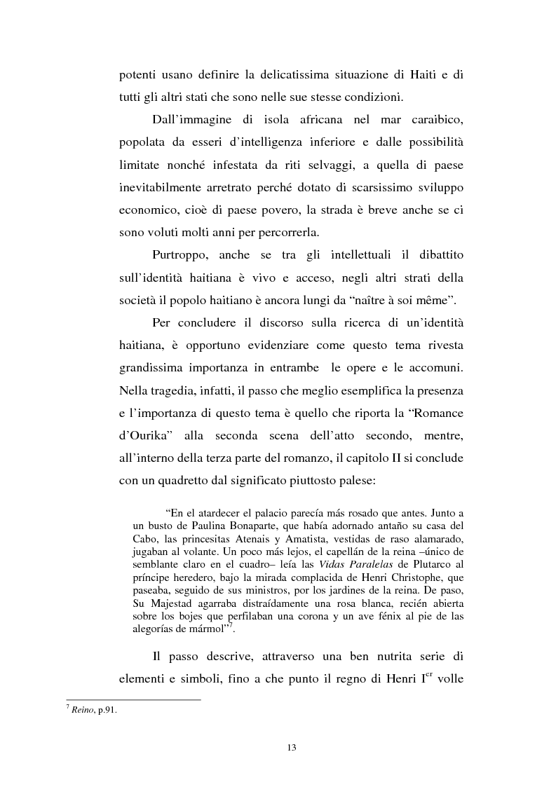 Anteprima della tesi: Le Roi Christophe tra mondo francofono e mondo ispanofono: Aimè Cèsaire e Alejo Carpentier, Pagina 13