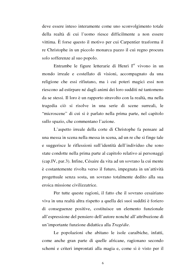 Anteprima della tesi: Le Roi Christophe tra mondo francofono e mondo ispanofono: Aimè Cèsaire e Alejo Carpentier, Pagina 6