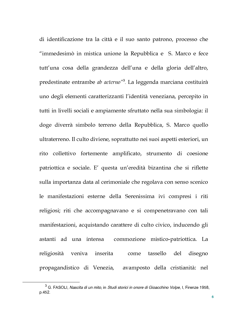Anteprima della tesi: Tra politica e letteratura: il mito di Venezia, Pagina 3