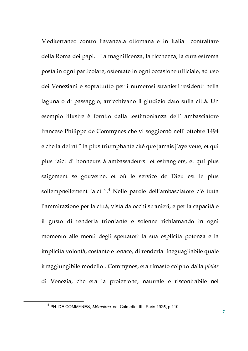 Anteprima della tesi: Tra politica e letteratura: il mito di Venezia, Pagina 4