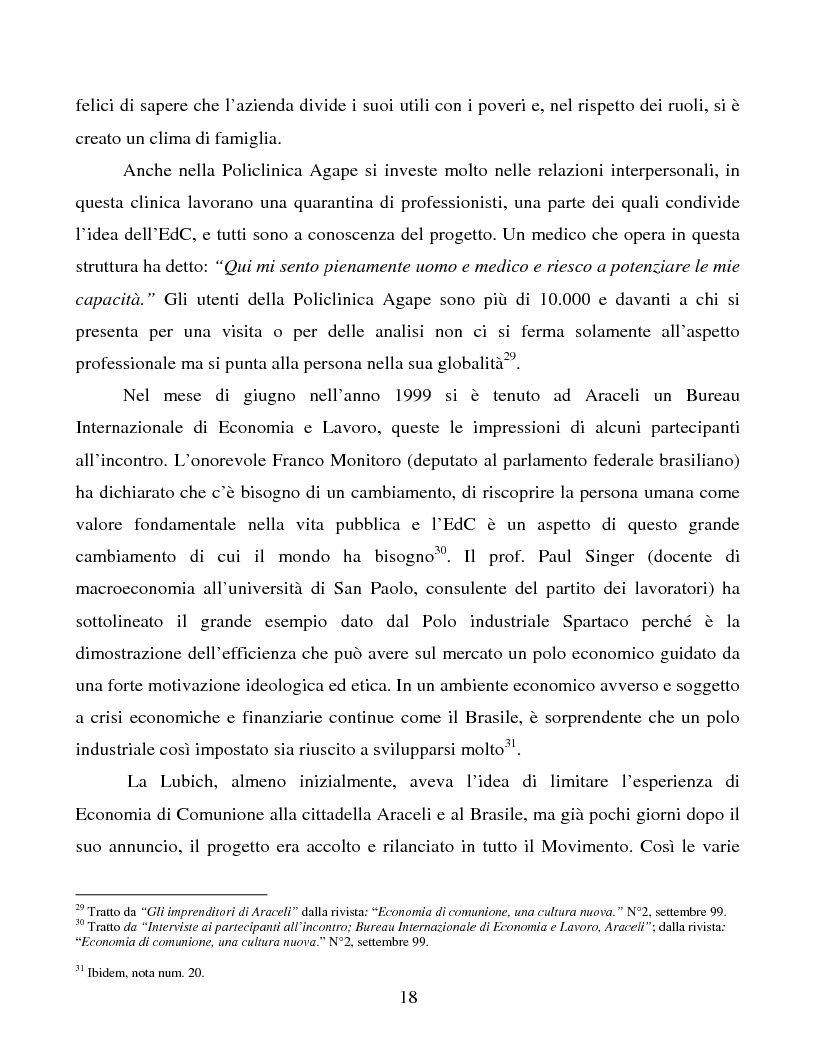 Anteprima della tesi: Le metafore organizzative nelle aziende di economia di comunione: tra metafora e realtà, Pagina 12