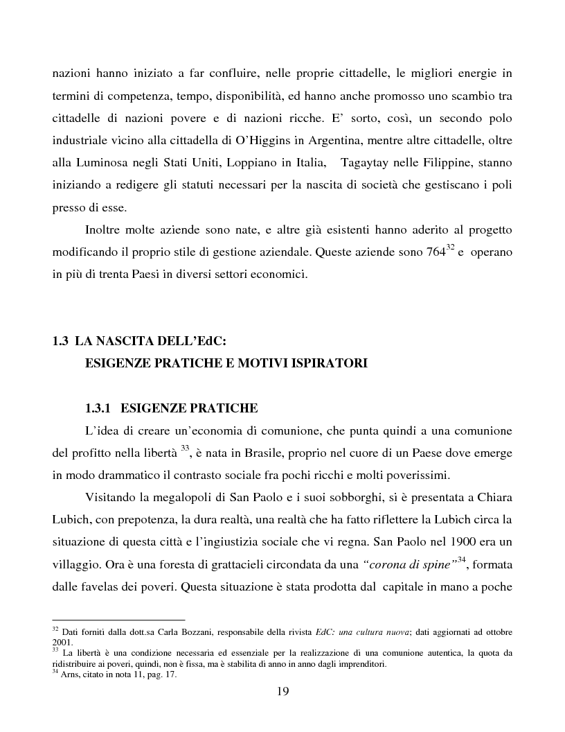 Anteprima della tesi: Le metafore organizzative nelle aziende di economia di comunione: tra metafora e realtà, Pagina 13