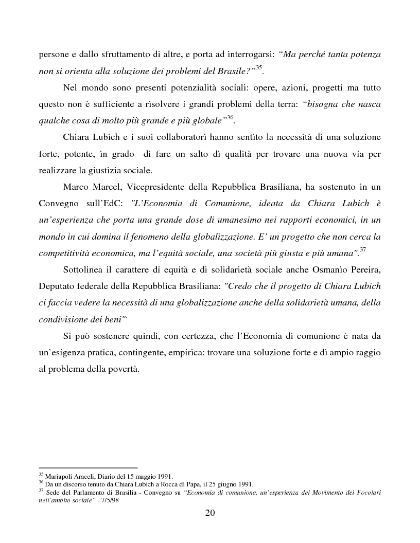 Anteprima della tesi: Le metafore organizzative nelle aziende di economia di comunione: tra metafora e realtà, Pagina 14