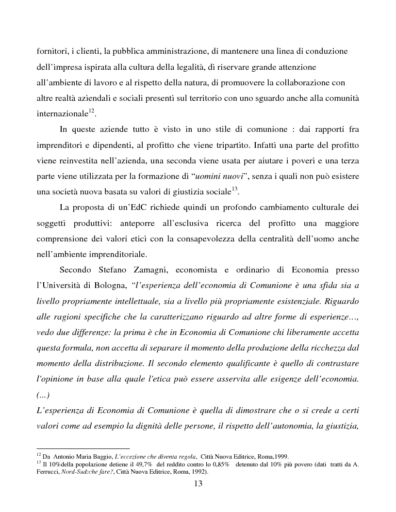 Anteprima della tesi: Le metafore organizzative nelle aziende di economia di comunione: tra metafora e realtà, Pagina 7