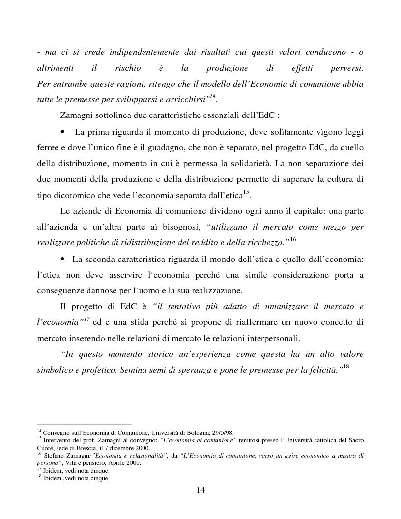 Anteprima della tesi: Le metafore organizzative nelle aziende di economia di comunione: tra metafora e realtà, Pagina 8