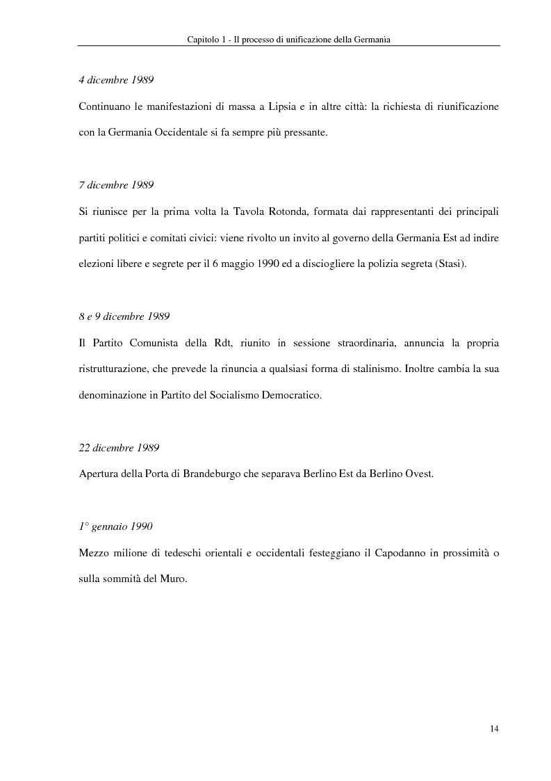 Anteprima della tesi: Interventi economici e politici per lo sviluppo dei nuovi laender tedeschi, Pagina 14