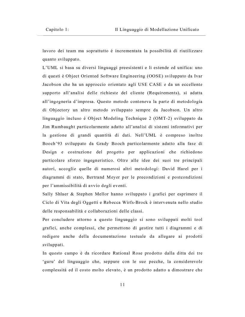 Anteprima della tesi: Un sistema distribuito per le metriche del software basato su java e Network Computer, Pagina 11