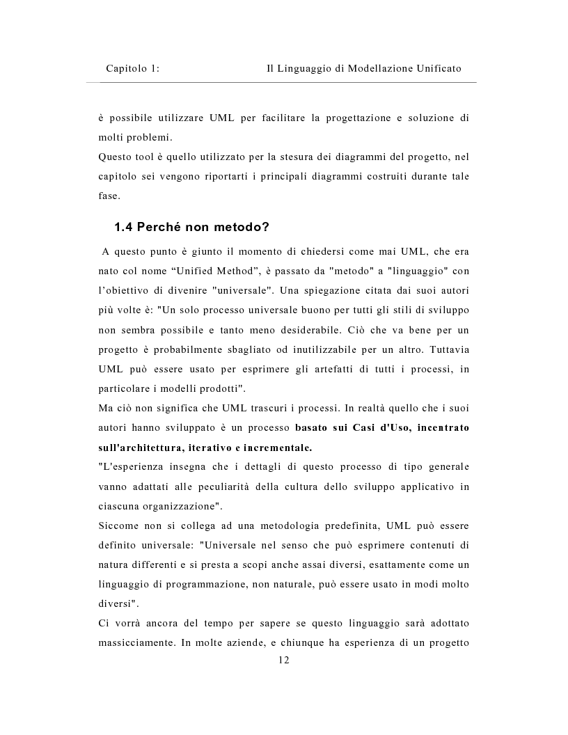 Anteprima della tesi: Un sistema distribuito per le metriche del software basato su java e Network Computer, Pagina 12