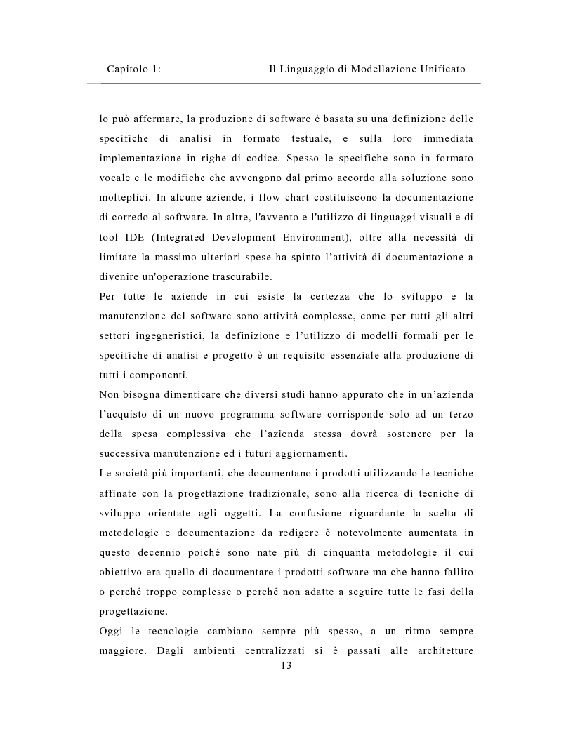 Anteprima della tesi: Un sistema distribuito per le metriche del software basato su java e Network Computer, Pagina 13