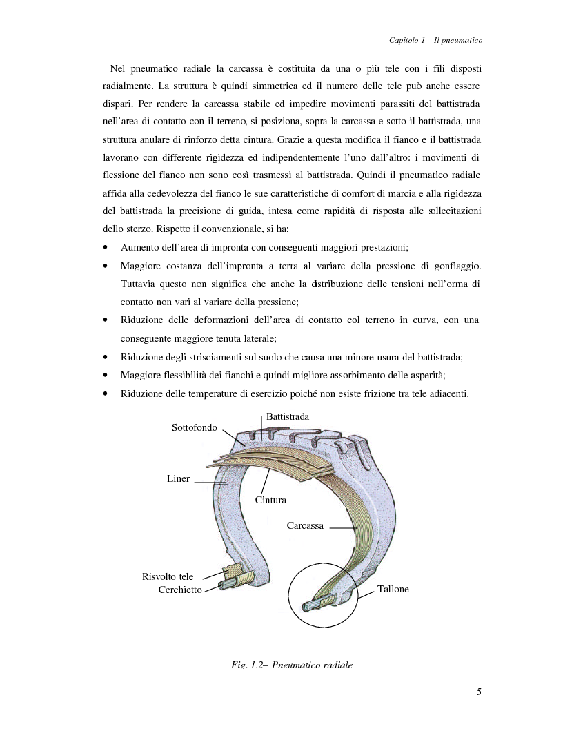 Anteprima della tesi: Analisi dinamica numerica e sperimentale di una ruota per autoveicoli, Pagina 4
