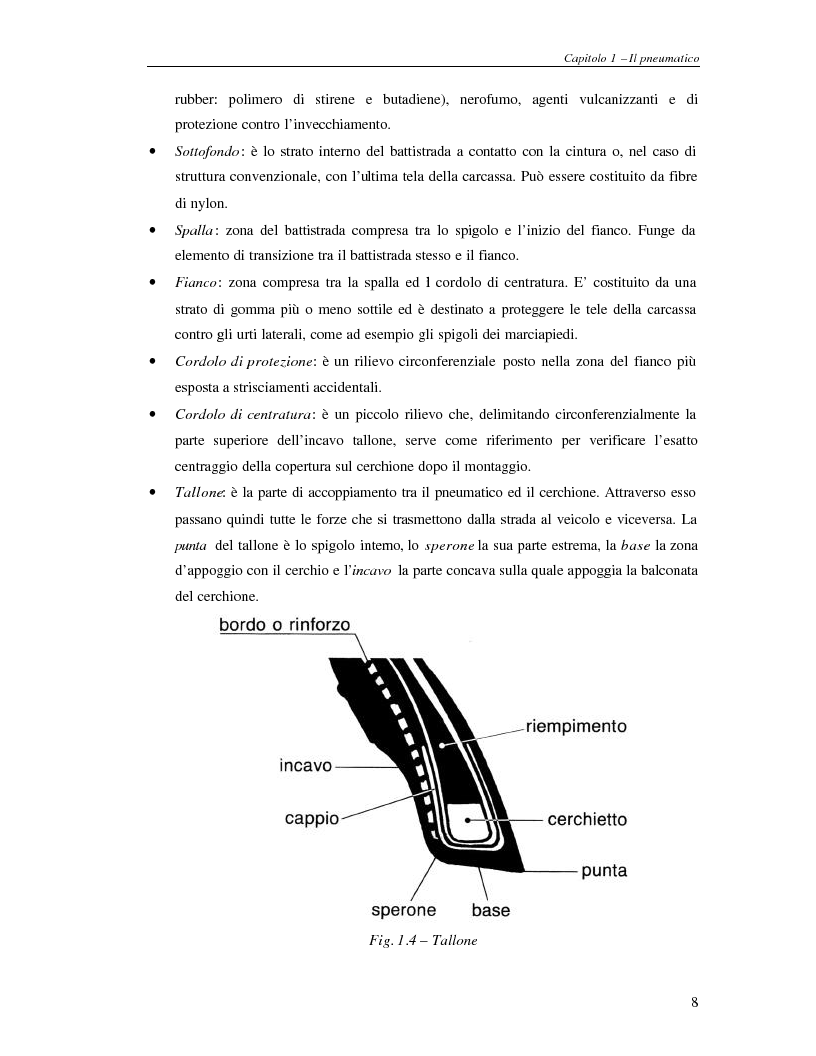 Anteprima della tesi: Analisi dinamica numerica e sperimentale di una ruota per autoveicoli, Pagina 7
