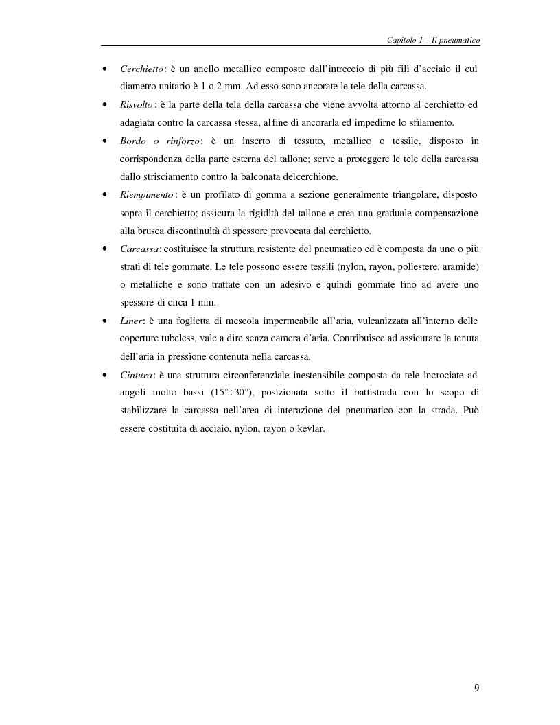 Anteprima della tesi: Analisi dinamica numerica e sperimentale di una ruota per autoveicoli, Pagina 8