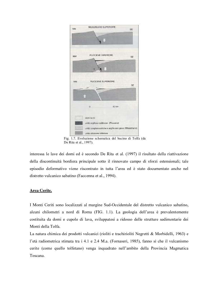 Anteprima della tesi: Controllo strutturale e modalità di messa in posto dei Domi Cimini, Pagina 11