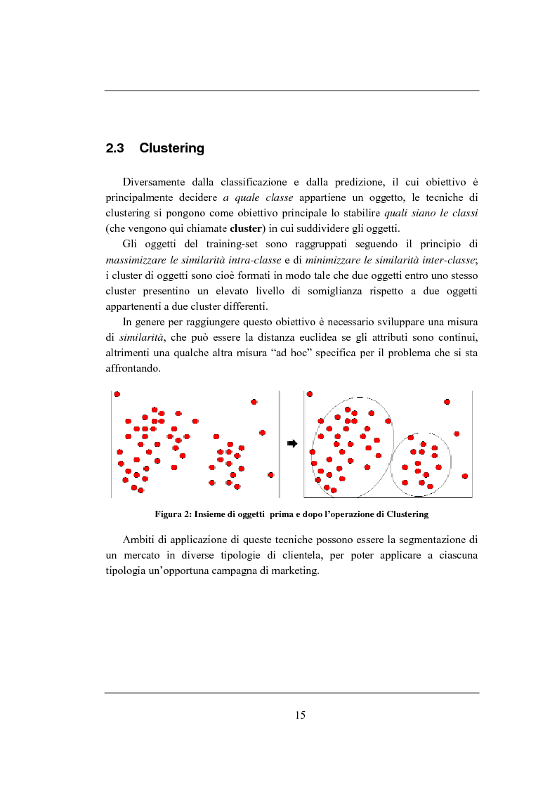 Anteprima della tesi: Correlation rules: analisi di una tecnica di data mining e sua applicazione ai sistemi di telecomunicazione, Pagina 8