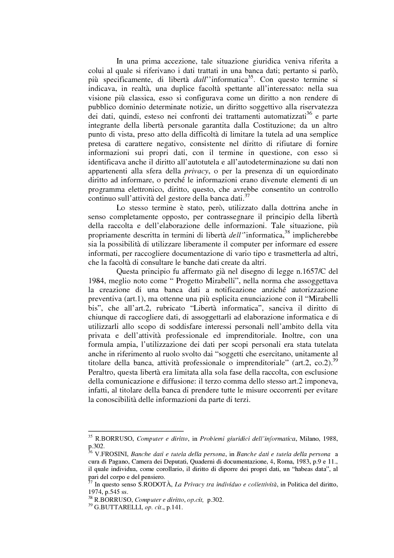 Anteprima della tesi: Il consenso al trattamento dei dati personali, Pagina 8