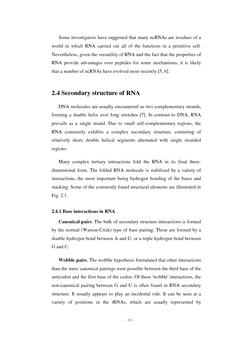 Anteprima della tesi: Prediction of signal recognition particle RNA genes, Pagina 7
