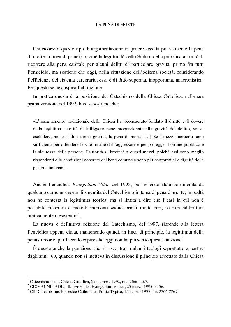 Anteprima della tesi: La pena di morte tra etica della vita e autorità dello Stato, Pagina 10