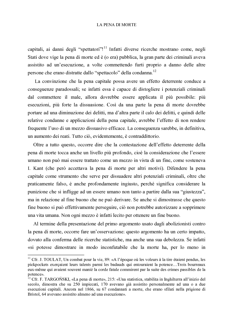 Anteprima della tesi: La pena di morte tra etica della vita e autorità dello Stato, Pagina 14