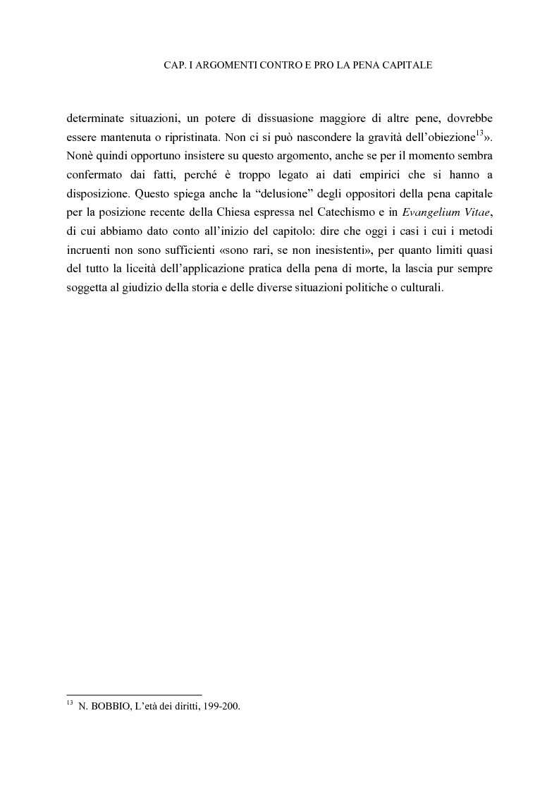 Anteprima della tesi: La pena di morte tra etica della vita e autorità dello Stato, Pagina 15