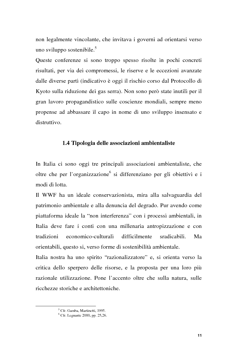 Anteprima della tesi: Parchi e società. La nascita dell'Oasi Wwf di Monte Arcosu, Pagina 8