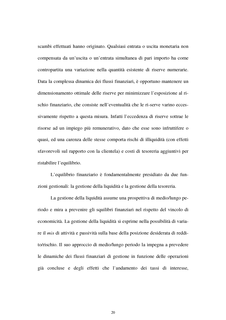 Anteprima della tesi: Il rischio di interesse e gli strumenti per un suo controllo, Pagina 13