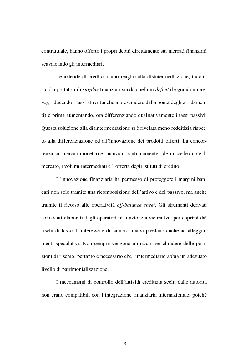 Anteprima della tesi: Il rischio di interesse e gli strumenti per un suo controllo, Pagina 8