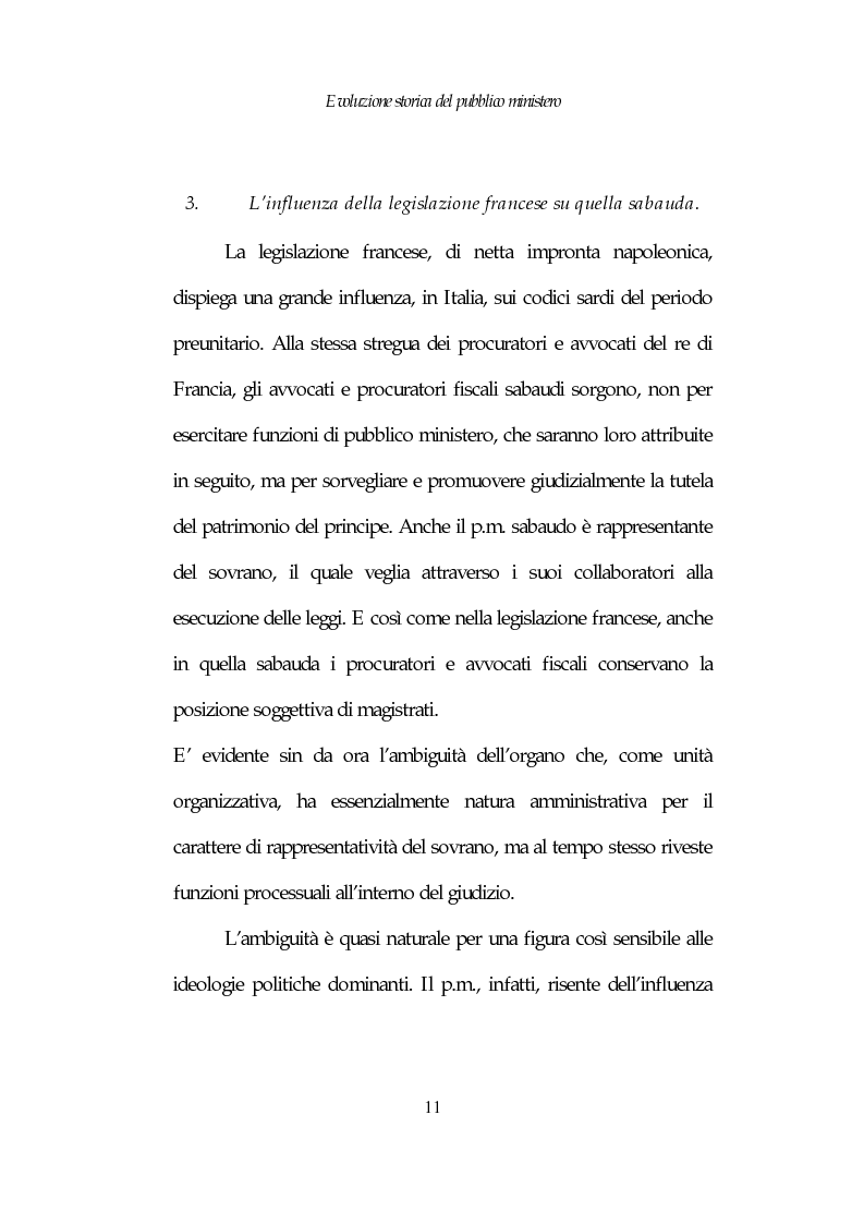 Anteprima della tesi: Profili costituzionali del Pubblico Ministero, Pagina 11