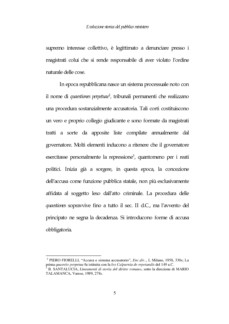 Anteprima della tesi: Profili costituzionali del Pubblico Ministero, Pagina 5