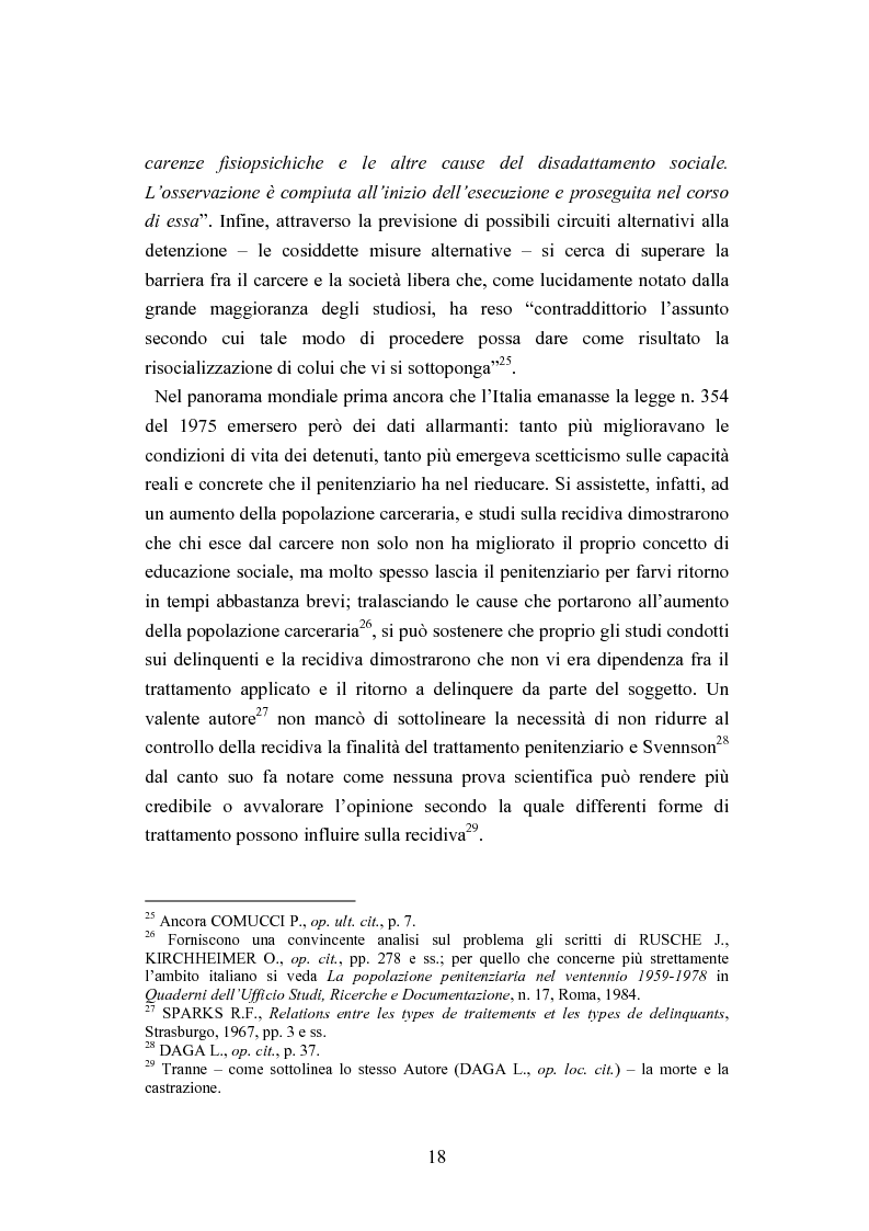 Anteprima della tesi: Esecuzione penitenziaria e collaboratori di giustizia, Pagina 13