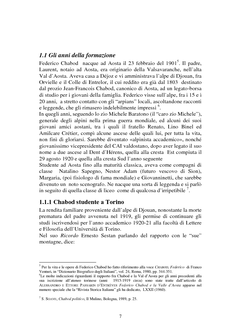 Anteprima della tesi: L'Italia contemporanea di Federico Chabod, Pagina 6