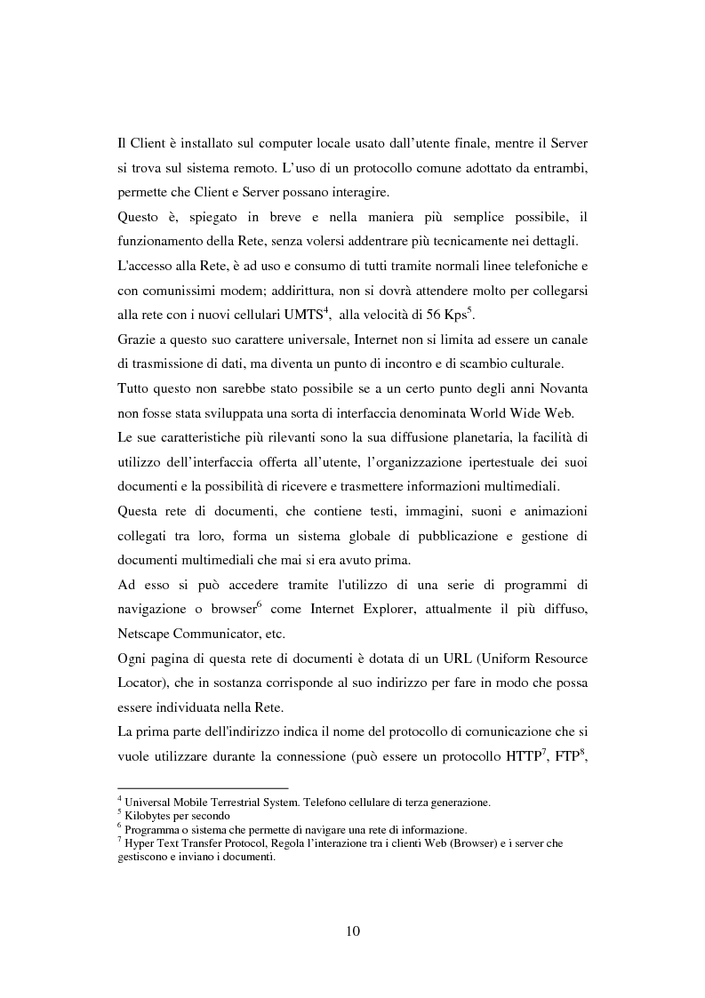 Anteprima della tesi: Quotidiani on-line in Spagna: analisi e confronti, Pagina 10